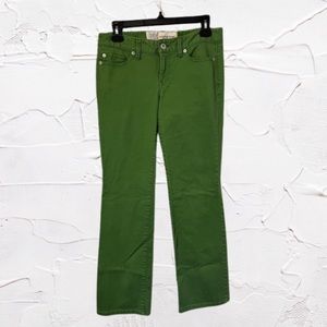 LOFT | Green Boot Cut Jeans